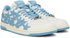 AMIRI Blue & White Stars Low Sneakers