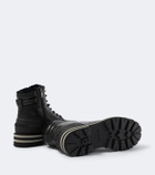 Bogner Courchevel leather lace-up boots