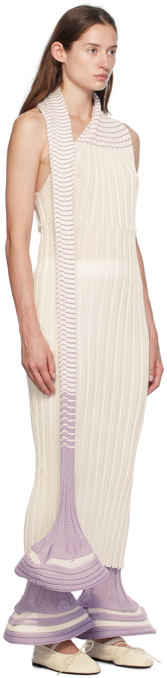 chinese dress ladies FOOLISH MAN MAXI DRESS WITH SCREEN PRINTING/LINEN WITH COTTON  Marias Arte  y Diseo