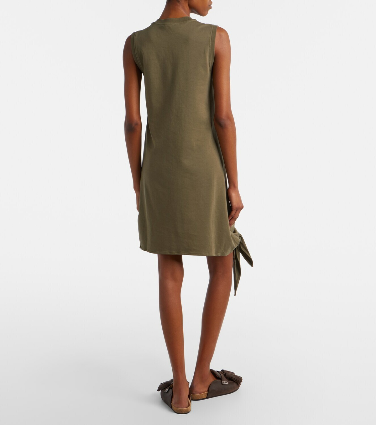 JW Anderson Cotton jersey midi dress