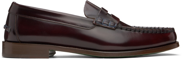 Photo: Paul Smith Burgundy Lido Leather Loafers