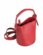 Mansur Gavriel Mini Fortuna Womens Handbag in Red
