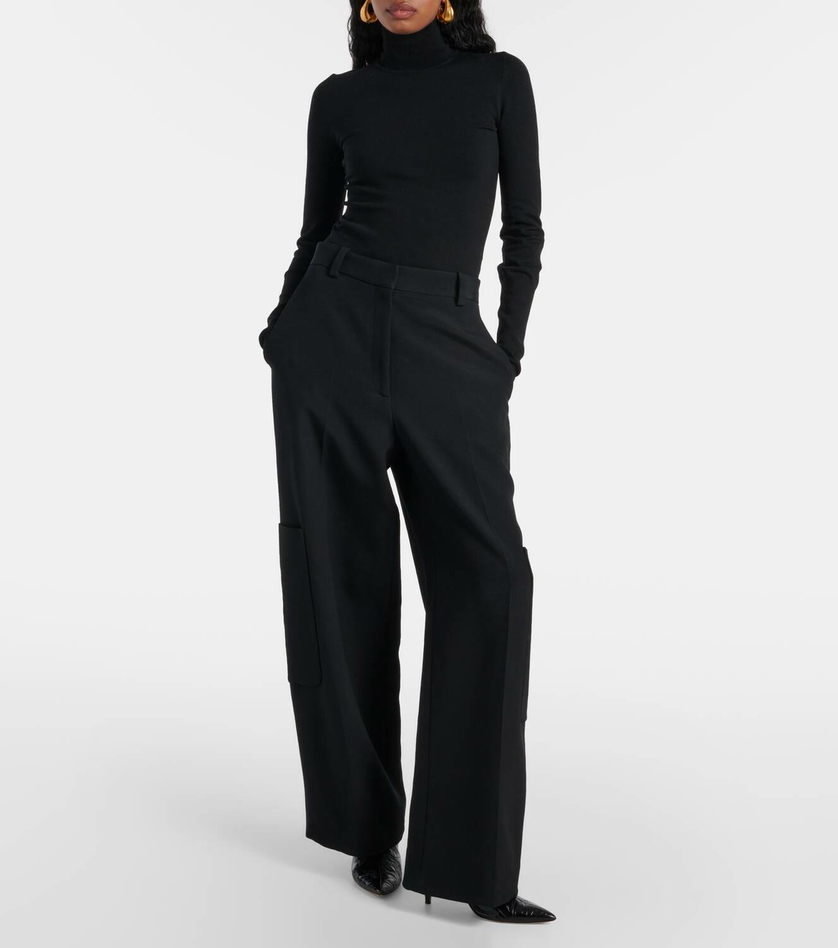 Khaite Thea wool-blend bodysuit