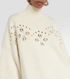 Chloé Pointelle wool sweater