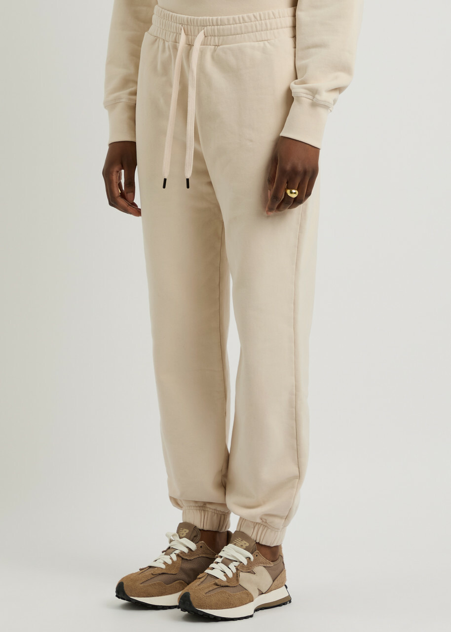 Canada Goose Muskoka Logo Cotton Sweatpants Cream