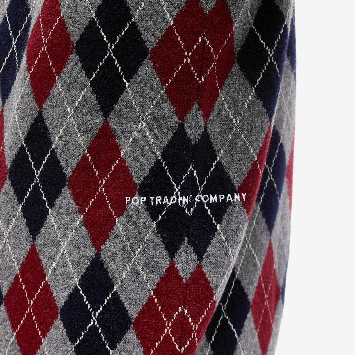 Pop Trading Company Men's Burlington Knitted Vest in