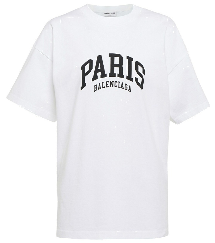 Photo: Balenciaga - Cities Paris cotton T-shirt