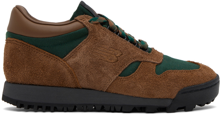 New Balance Brown & Burgundy Rainier Low Sneakers New Balance
