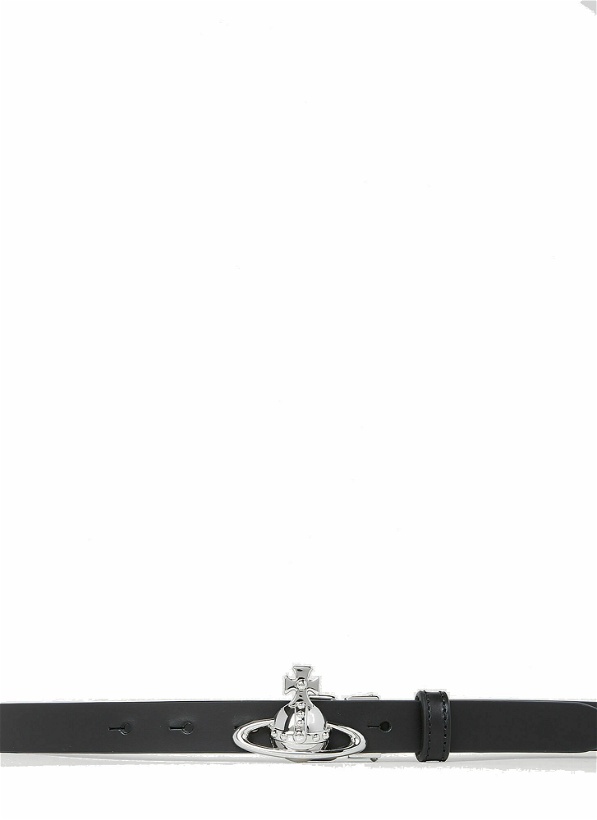 Photo: Vivienne Westwood - Orb Buckle Belt in Black