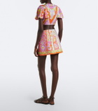 Pucci Angoli twill wrap skirt