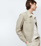 Tom Ford - Brushed cotton blouson jacket