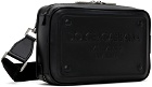 Dolce & Gabbana Black Raised Logo Belt Bag