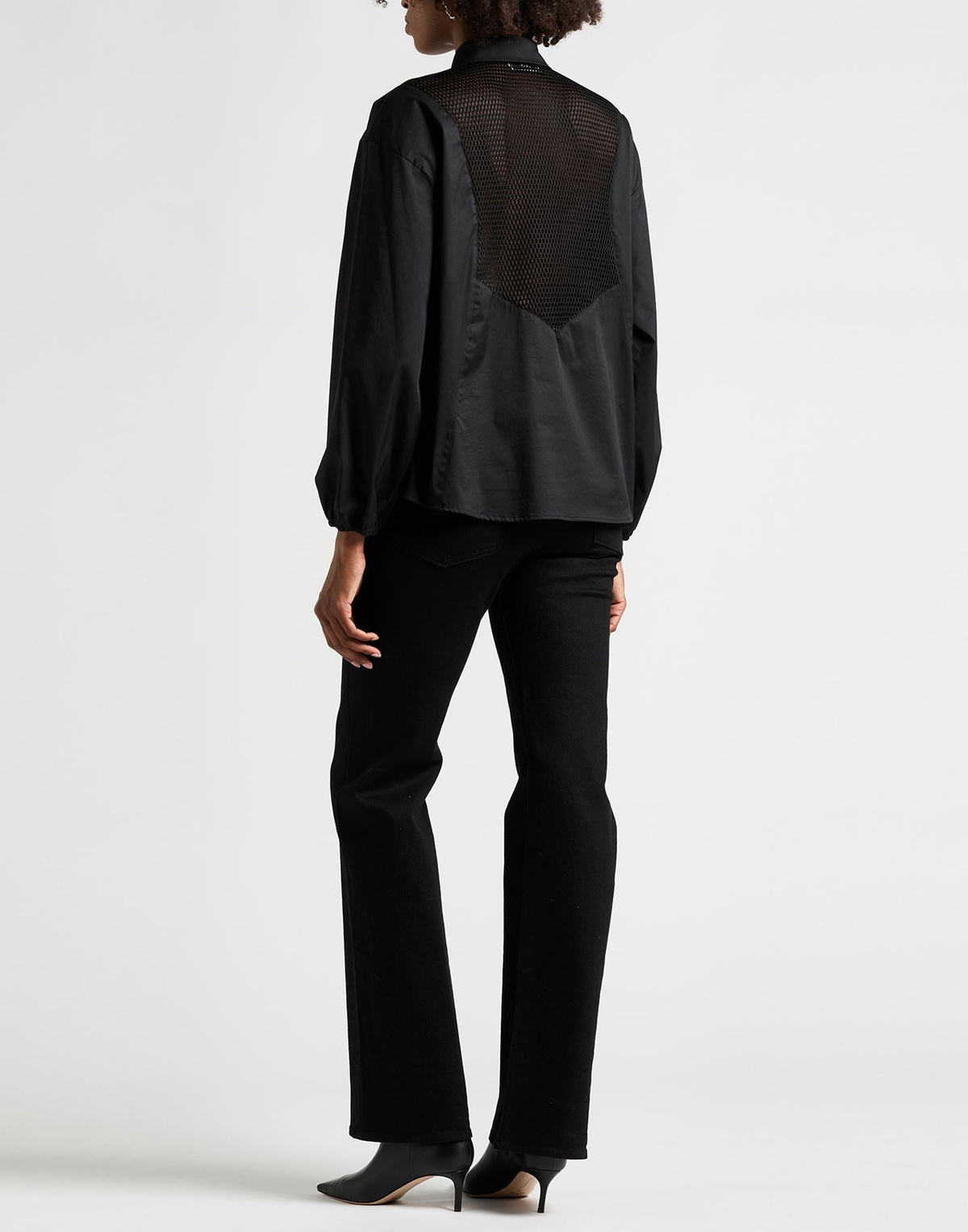 Jijil Womens Shirt in Black