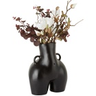 Anissa Kermiche Black Love Handles Vase
