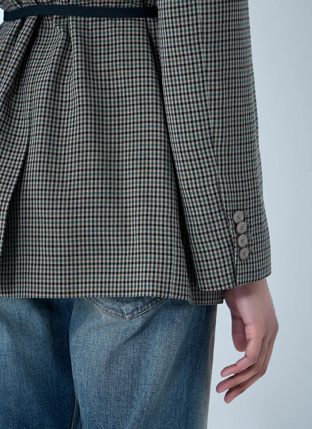Balenciaga Wrap Tailored Blazer