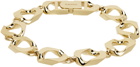 Numbering SSENSE Exclusive Gold #5925 Chain Link Bracelet