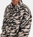 Marant Etoile Ferida printed wool-blend jacket