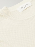 RAG & BONE - Cotton and Hemp-Blend Piqué Sweater - Neutrals
