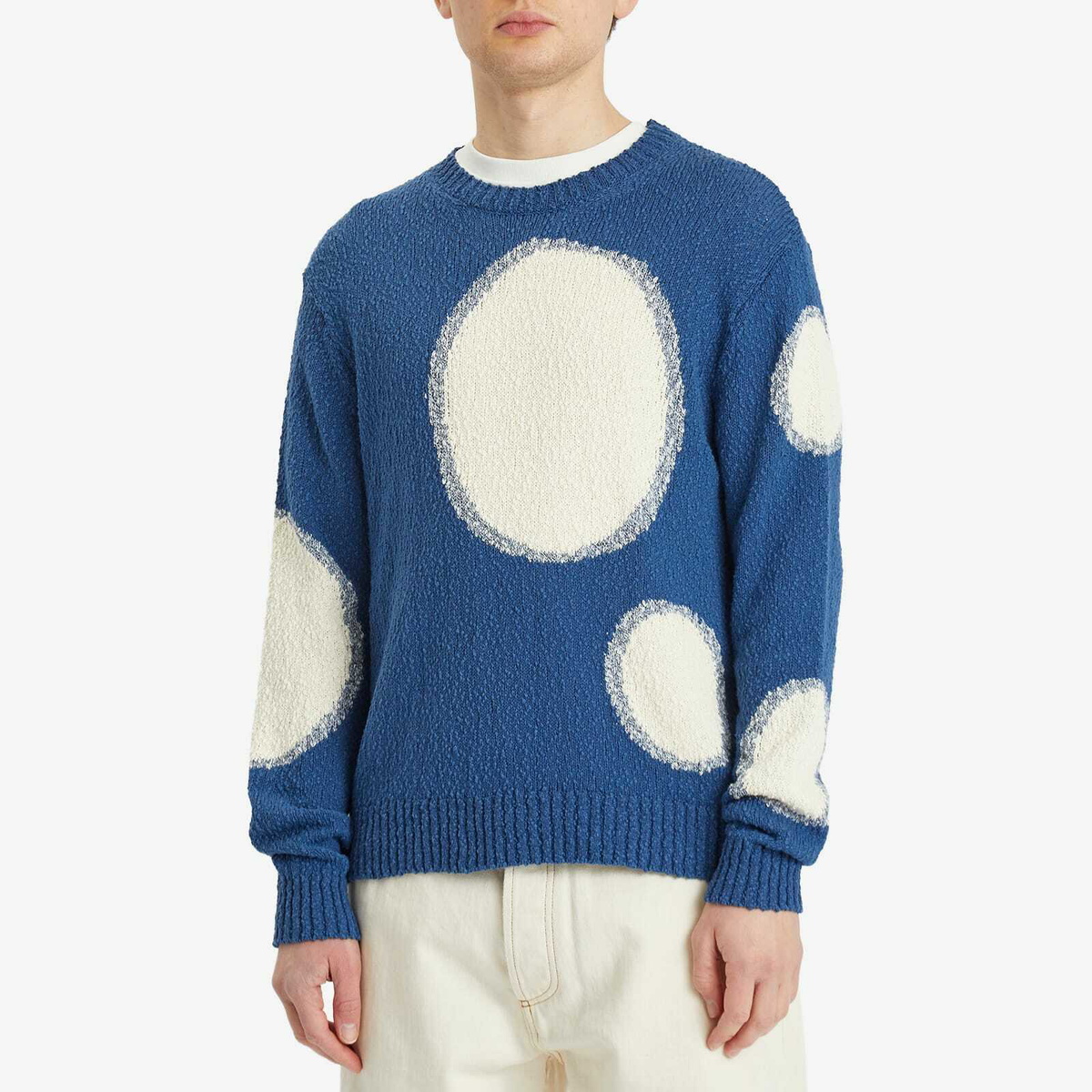 Folk Men's Chain Sweatshirt in Blue Mix