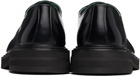 VINNY’s Black Leather Officer Derbys