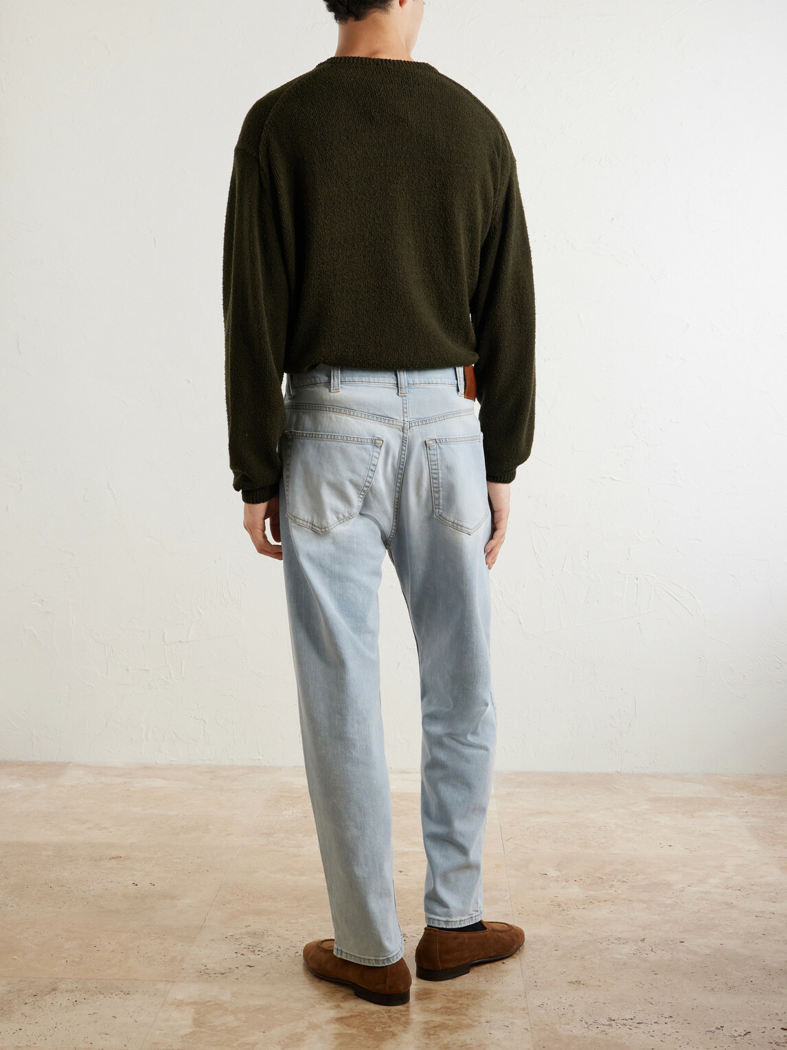 Ghiaia Cashmere - Straight-Leg Jeans - Blue
