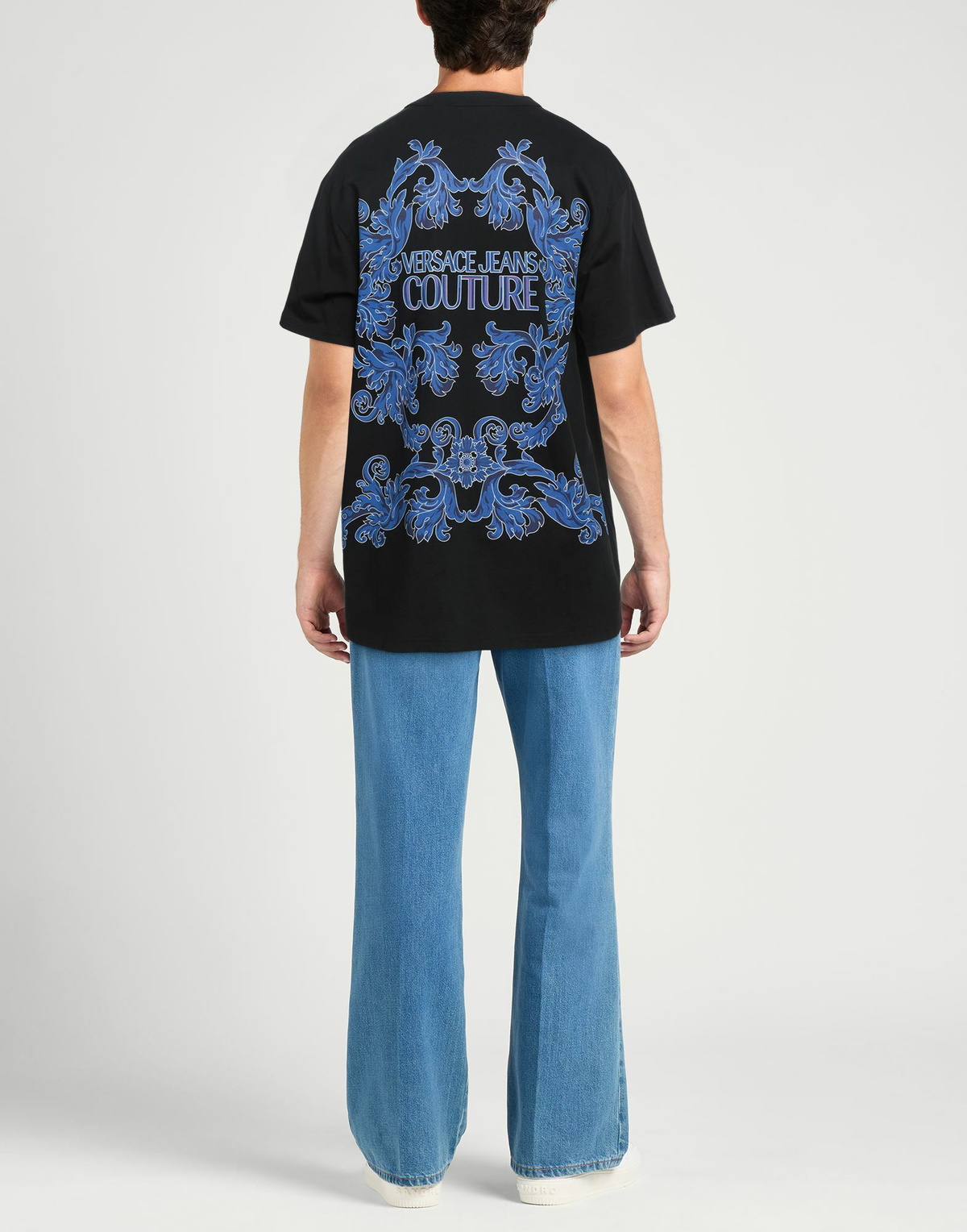 Versace Jeans Couture Mens T-shirt in Black