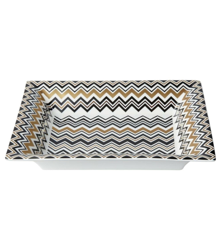 Photo: Missoni Zig Zag Gold decorative tray