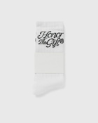 Honor The Gift Htg Script Sock White - Mens - Socks