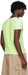 Acne Studios Green Bleached T-Shirt