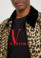 Valentino Garavani Logo-print Cotton T-shirt Black