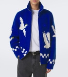 Canada Goose Intarsia wool and alpaca zip-up sweater