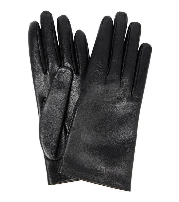 Photo: The Row Lorella leather gloves