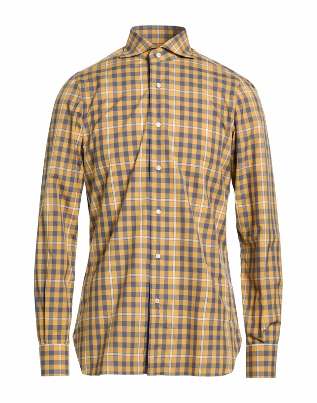 Photo: Isaia Mens Shirt in Mustard