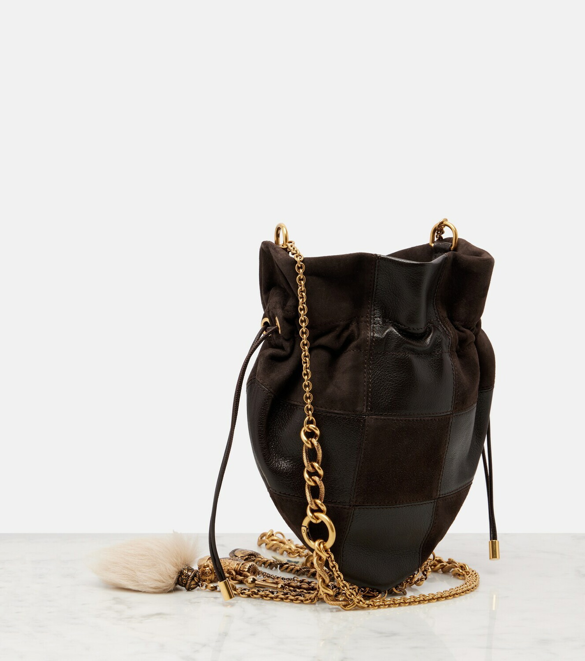 Chloé Château Treasures leather shoulder bag