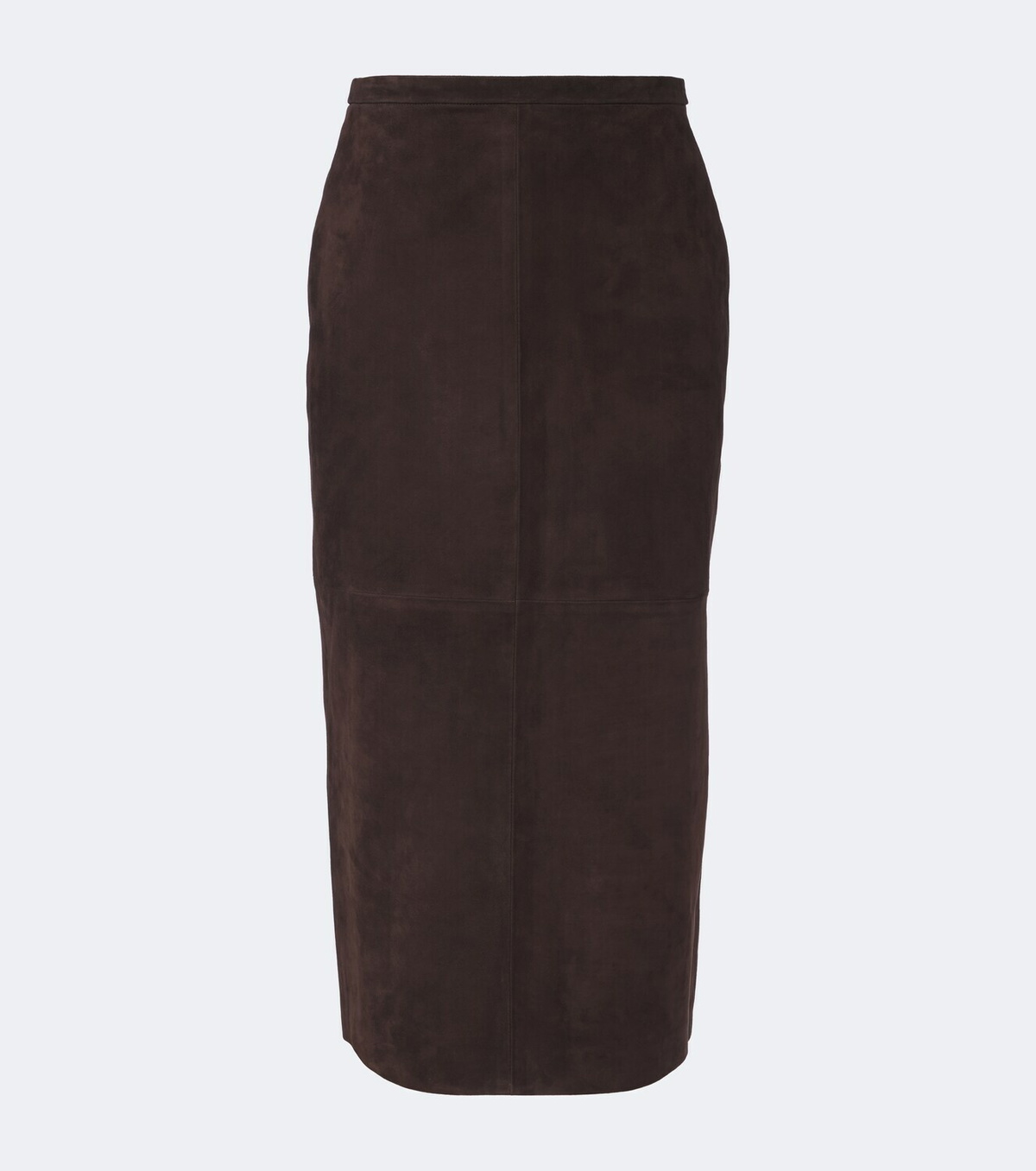 Nour Hammour Alana suede pencil skirt
