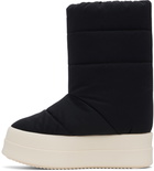 Rick Owens DRKSHDW Black Porterville Mega Bumper Lunar Boots
