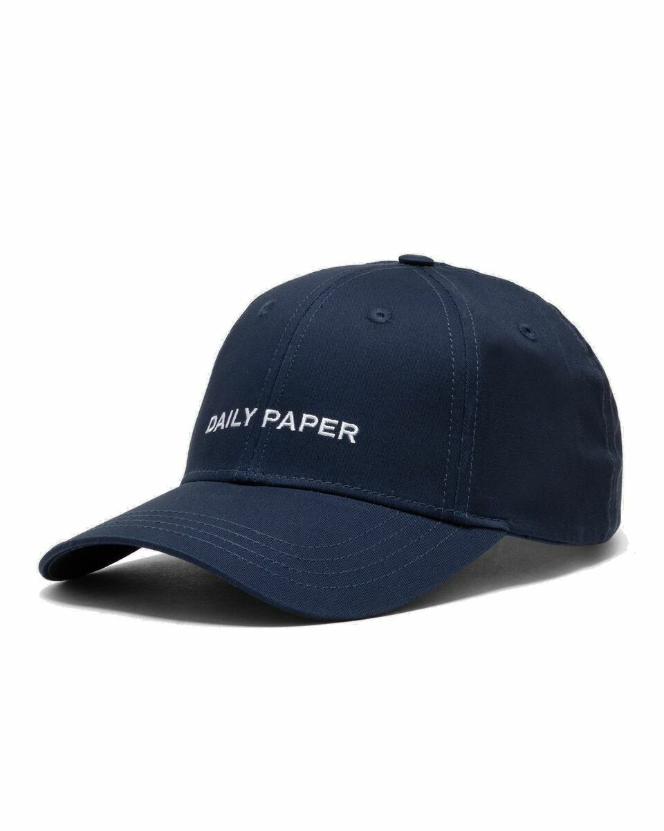 Photo: Daily Paper Logotype Cap Blue - Mens - Caps