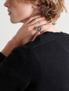 Enfants Riches Déprimés - Dog in Restraint Sterling Silver Ring - Silver