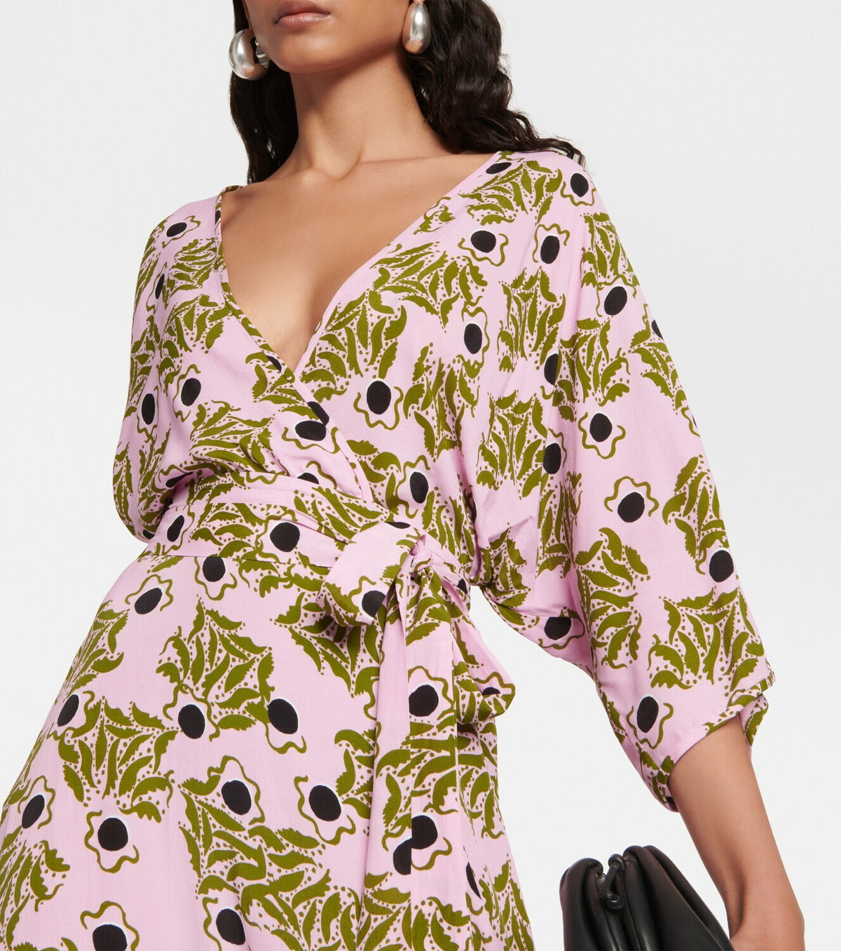 Diane Von Furstenberg Maxi Wrap Dress