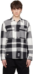 Izzue Black & White Check Shirt