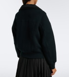 Sacai Paneled cotton-blend blouson jacket