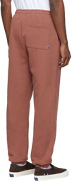 Dime Red Cotton Lounge Pants