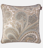 Etro Paisley cotton cushion