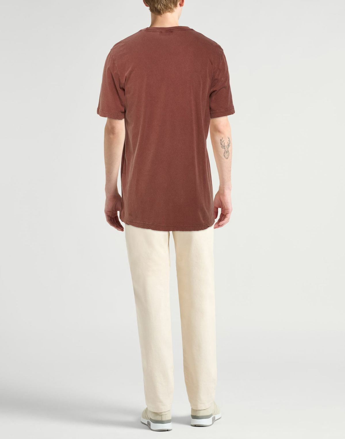 Crossley Mens T-shirt in Brown