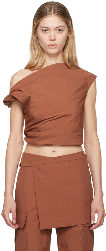 Photo: Paris Georgia Burgundy Alice Tank Top