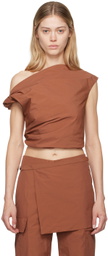 Paris Georgia Burgundy Alice Tank Top