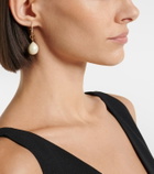 Valentino VLogo faux pearl drop earrings