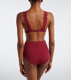 Marysia Santa Monica scalloped bikini bottoms