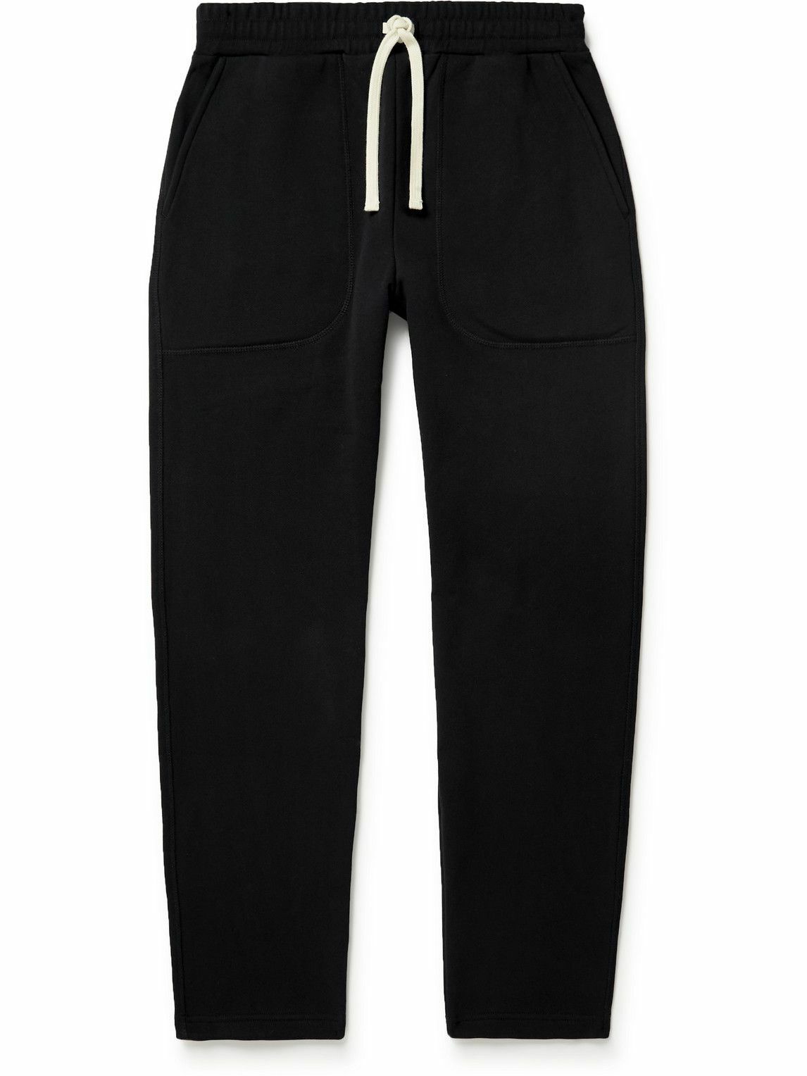 Norse Projects - Falun Tapered Cotton-Jersey Sweatpants - Black Norse ...