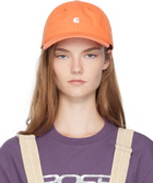 Carhartt Work In Progress Orange Madison Logo Cap